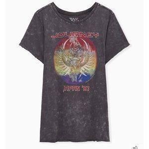 Torrid Journey Crew Neck Mineral Wash Tee